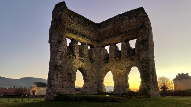 Tempel van Janus in de morvan van autunois