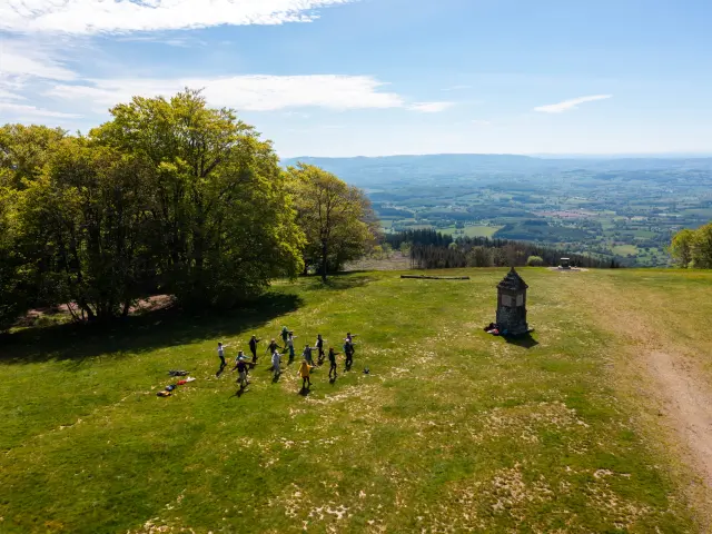 Tai Chi au Mont Beuvray