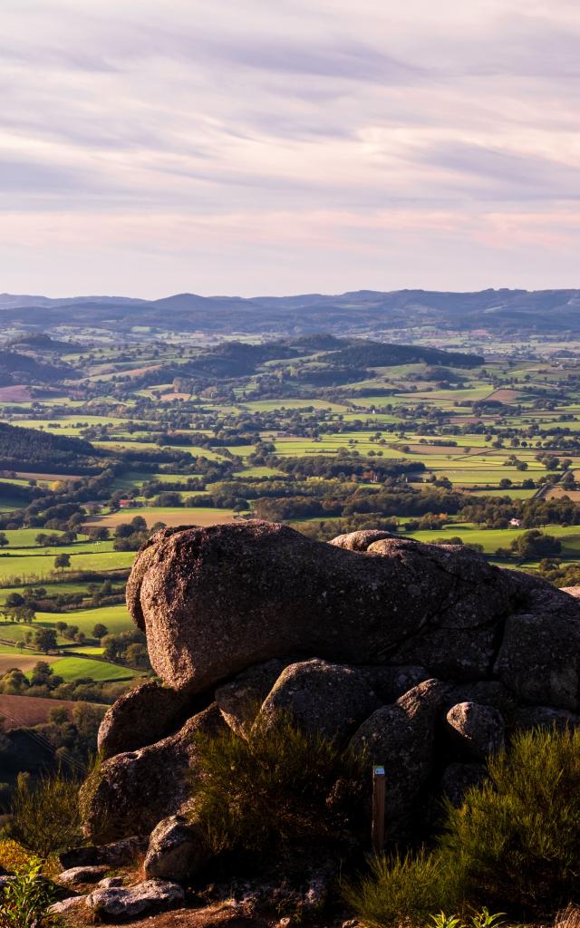 Het Uchon-massief, ook wel “de parel van de Morvan” genoemd