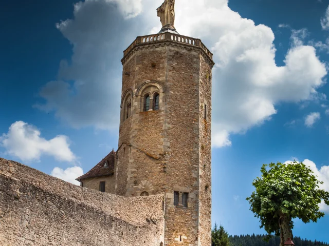 Kulturerbe Tour Des Ursulines Autunchristelle Debarnot. Stell Fotografie