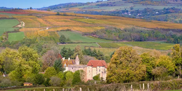 Château de Couches et les vignobles du couchois